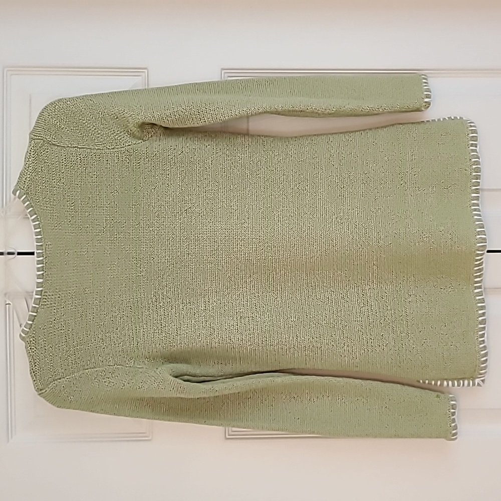 Liz Claiborne Trimed Sweater Sz SP. - Picture 4 of 8